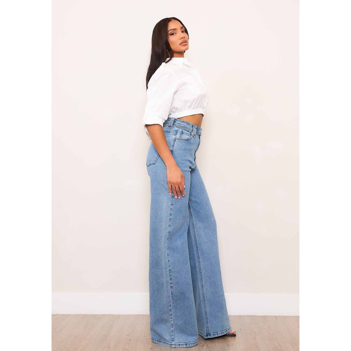 Chic Cuts Wide Leg Jeans