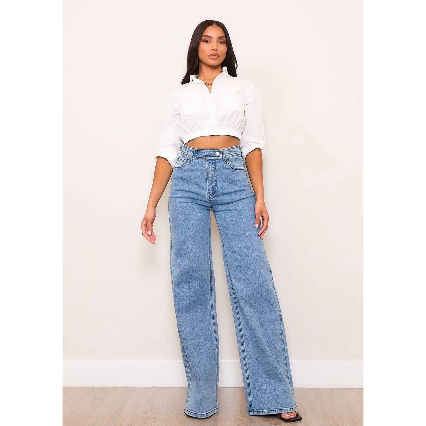 Chic Cuts Wide Leg Jeans