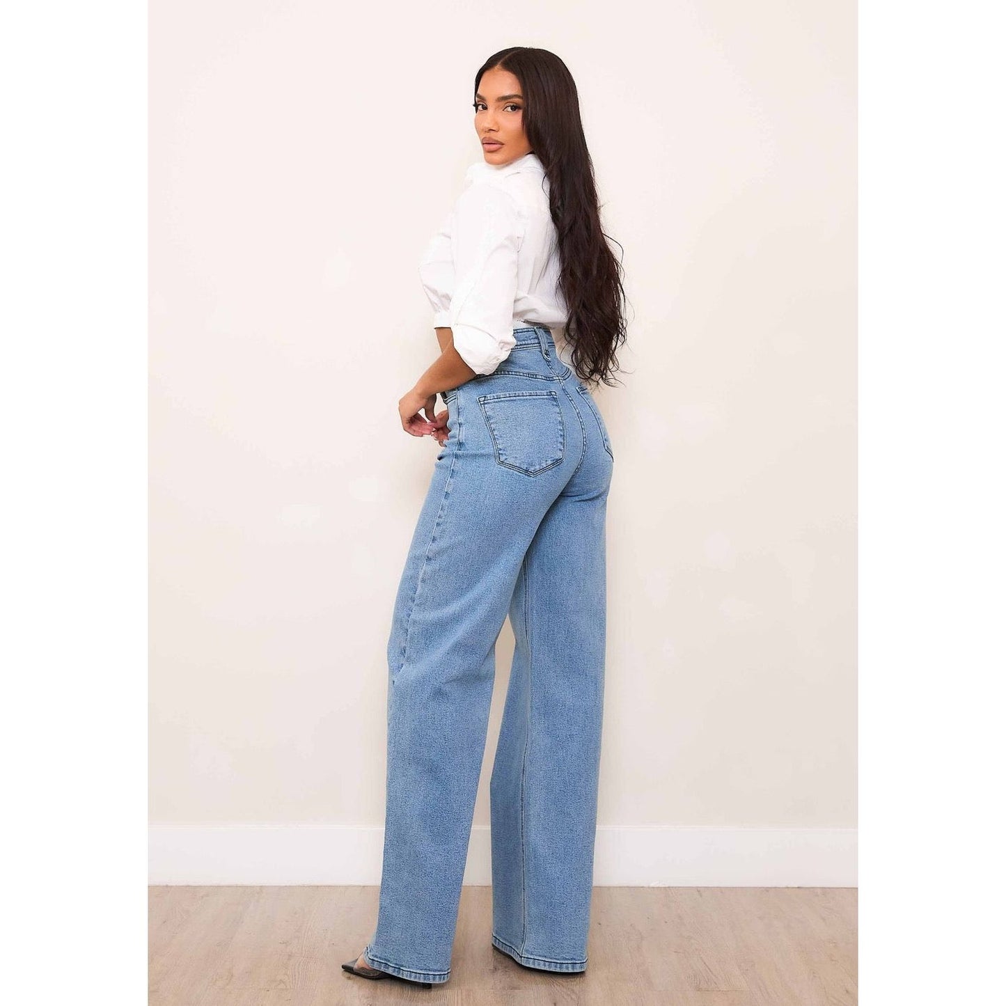 Chic Cuts Wide Leg Jeans
