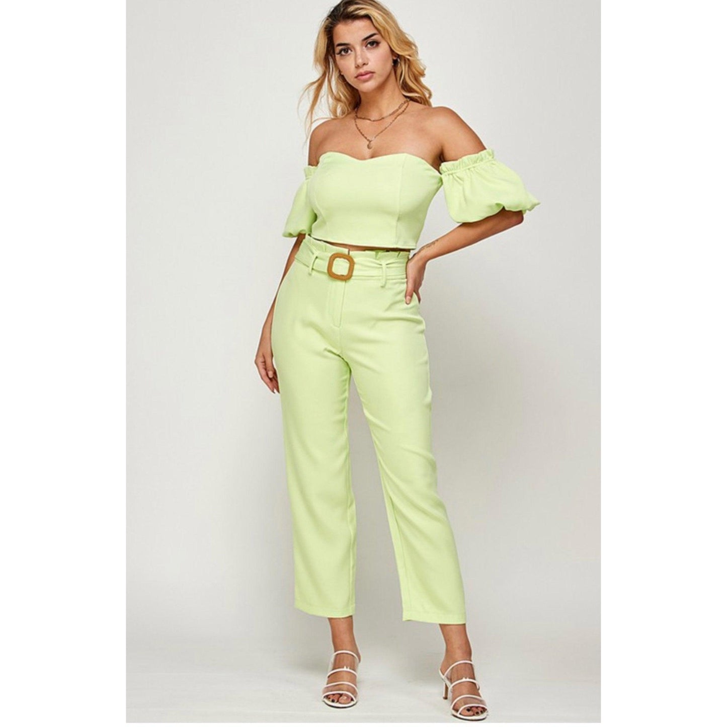Avocado Top and Pants Set - Gilu Designs