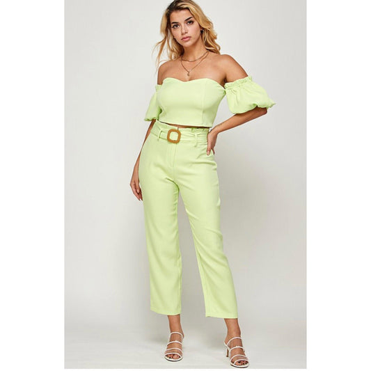 Avocado Top and Pants Set - Gilu Designs 